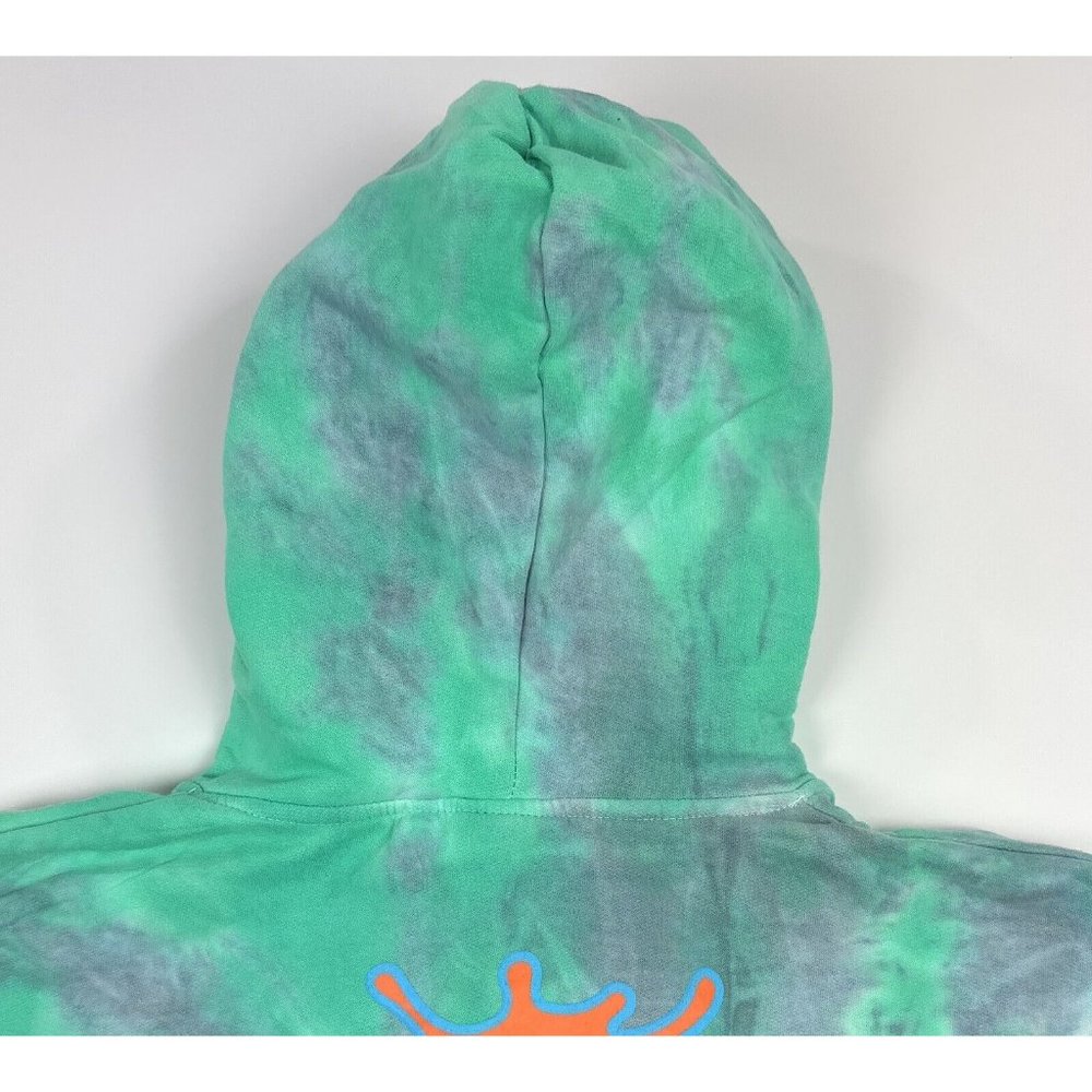 Nickelodeon Tie Dye Mens Medium Pullover Hoodie Sweatshirt Catdog Ren & Stimpy - Picture 11 of 12